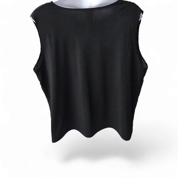 Julie's Closet Elegant Black and Gold Blouse - Picture 8 of 12